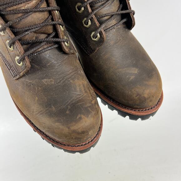 Chippewa LLBean Katahdin Iron Works men’s size 8 brown waterproof leather boots - Picture 9 of 11